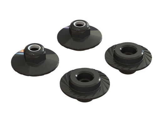Arrma AR708007 Flange Lock Nut M5X8MM (4Pieces) Kraton Outcast