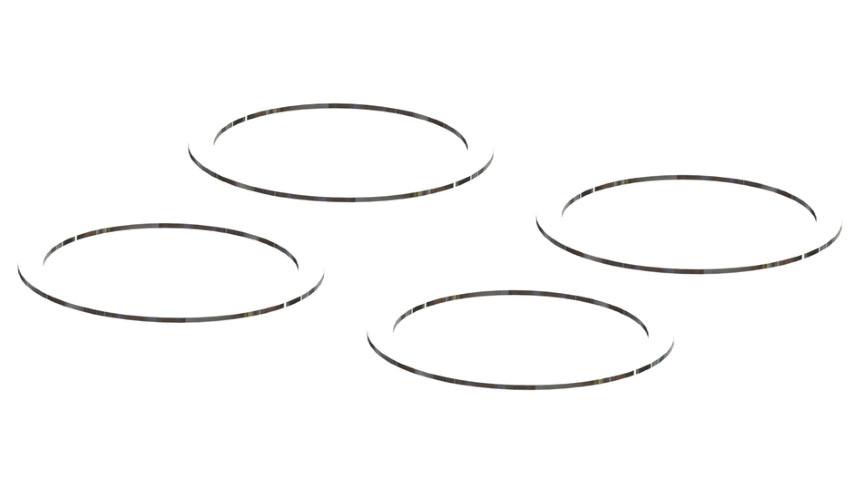 Arrma AR709044 Washer 10x12x0.3mm (4pieces) Granite Voltage Fazon Voltage