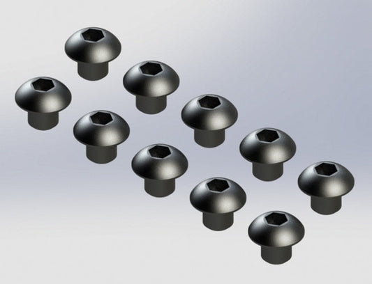 Arrma Button Head Hex Machine Screw M3X3MM Big Rock Granite Kraton Outcast