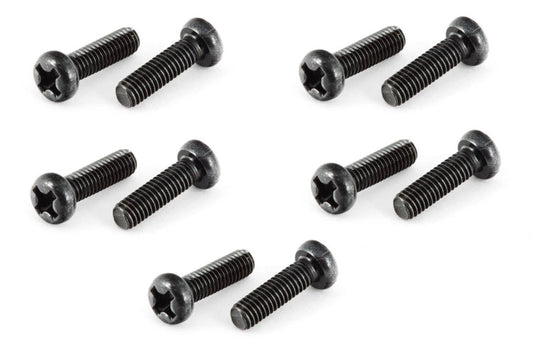 Arrma AR725310 Button Head Cross Machine Screw M3x10mm (10pieces) Fury Granite