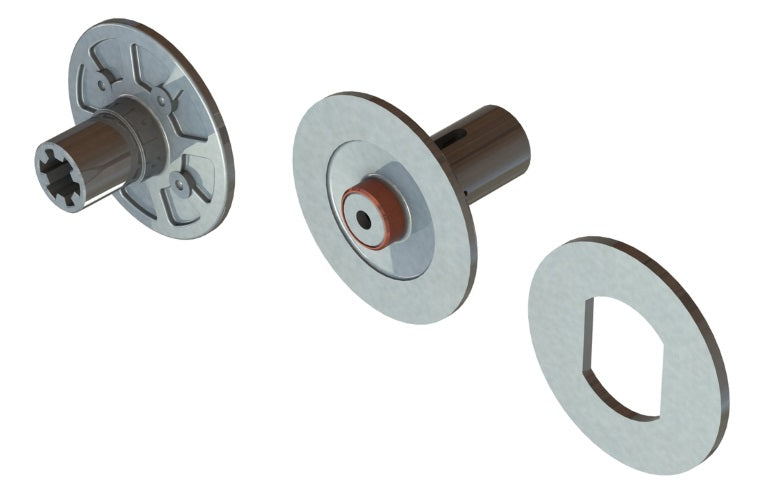 Arrma ARA310946 Slipper Plate & Hub Set Big Rock Granite Kraton Outcast Senton