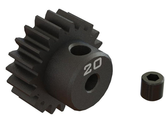 Arrma ARA311082 20T 0.8Mod 1/8" Bore CNC Steel Pinion Gear