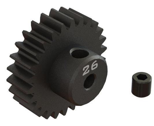 Arrma ARA311088 26T 0.8Mod 1/8" Bore CNC Steel Pinion Gear