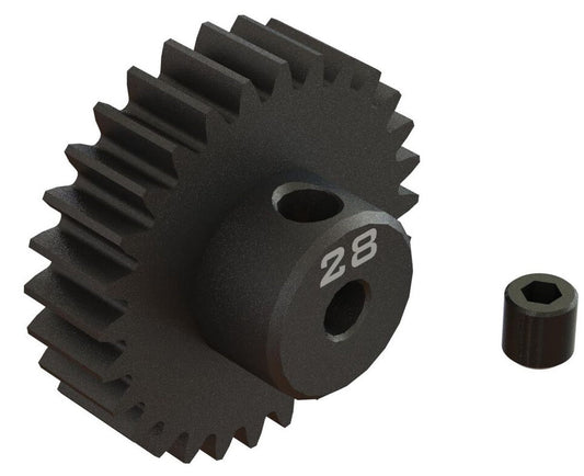 Arrma ARA311090 28T 0.8Mod 1/8" Bore CNC Steel Pinion Gear
