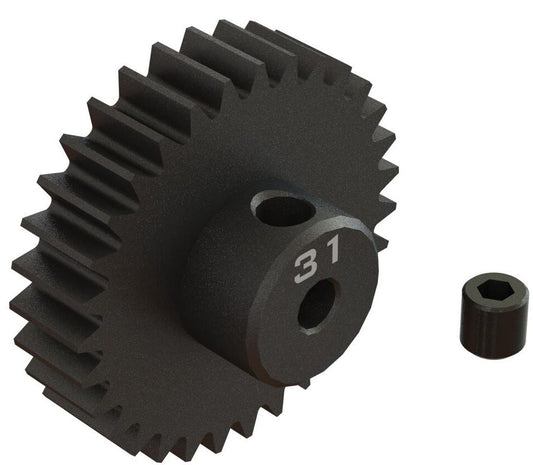 Arrma ARA311093 31T 0.8Mod 1/8" Bore CNC Steel Pinion Gear