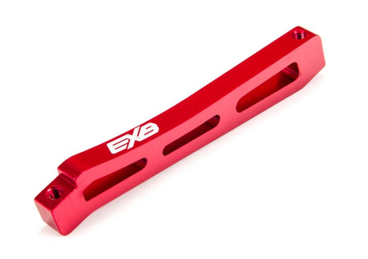 Arrma Front Center Chassis Brace Aluminum 98mm Red Notorious Kraton Roller /6S