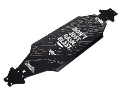 Arrma ARA320571 Aluminum Chassis CNC 7075 T6 LWB Black (1pieces) Talion