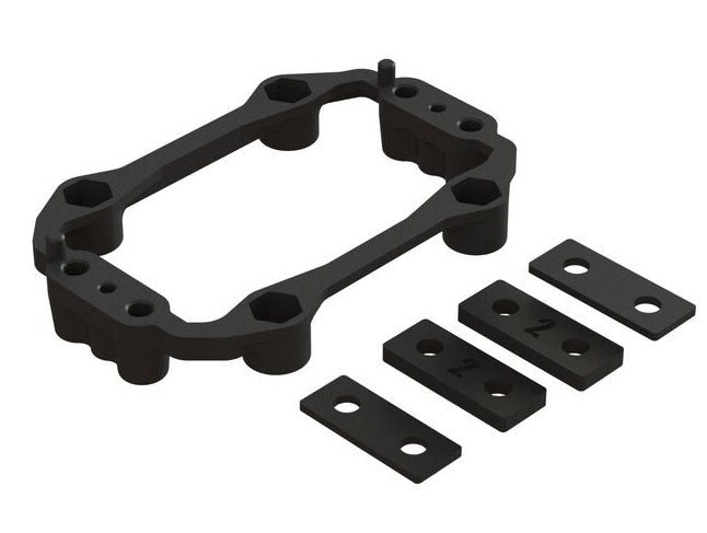 Arrma ARA320650 Aluminum Servo Mount Plastic Holder Set Infraction / Vendetta 4X4