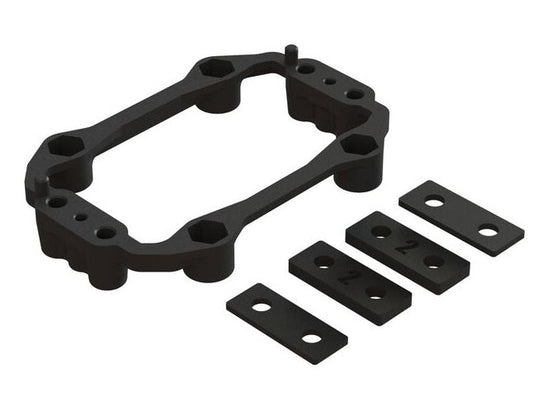 Arrma ARA320650 Aluminum Servo Mount Plastic Holder Set Infraction / Vendetta 4X4