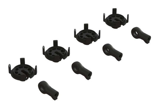 Arrma ARA330569 Shock Rod End & Spring Perch Set (4 Shocks) Kraton 4X4 8S