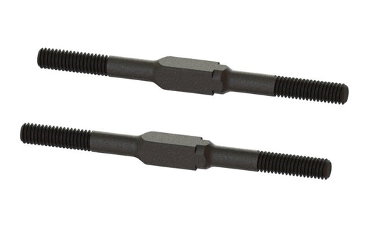 Arrma ARA330601 Steel Turnbuckle M4x60mm Black (2) 1/7 Mojave