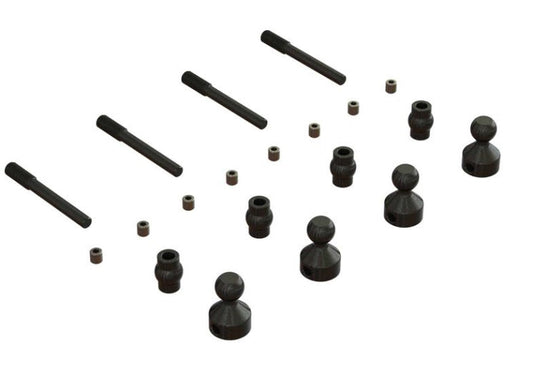 Arrma ARA330614 Sway Bar Hardware Set Outcast/Kraton 8S