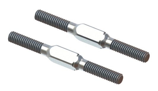 Arrma ARA340176 Steel Turnbuckle M4x45mm Silver (2) Typhon
