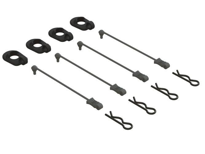 Arrma Body Clip Retainers 1/5 Scale ARA390294 Kraton 4X4 8S Outcast 8S