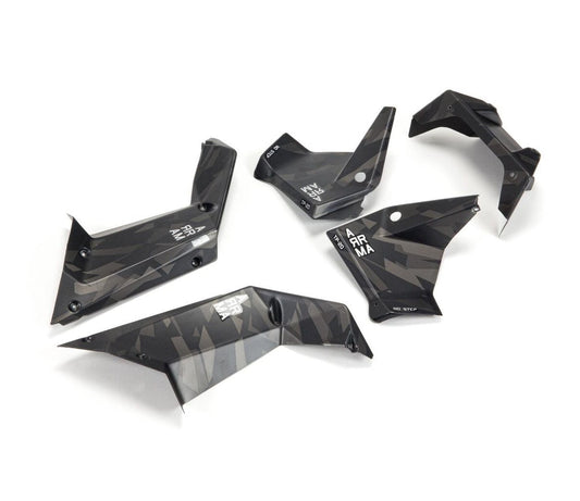 Arrma ARA411018 Guard Set Painted Black Camo FIRETEAM
