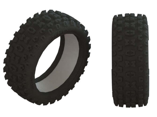 Arrma AR520053 Dboots 2HO Tires and Inserts (2Pieces) Typhon
