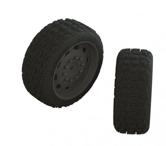 Arrma ARA550083 dBoots KATAR 35/085 2.4 Tire Set Glued (1 Pair) Infraction / Vendetta 4X4
