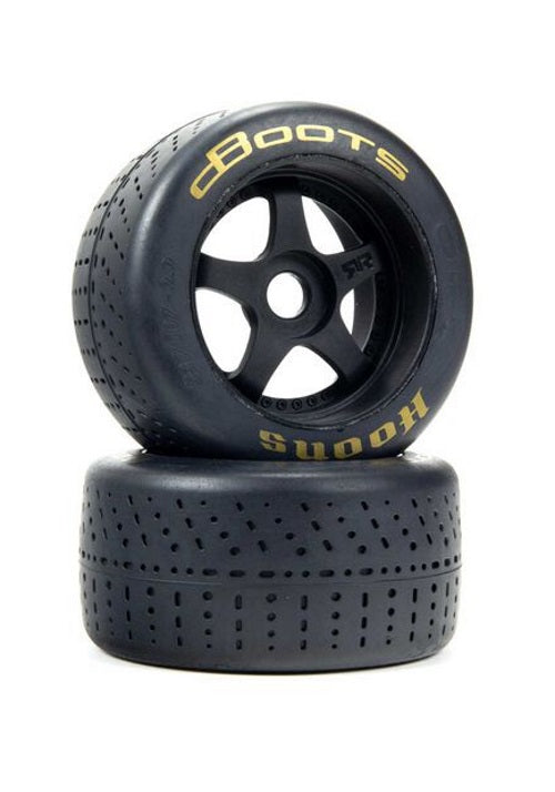 Arrma ARA550085 1/7 dBoots Hoons Rear 107 Gold Belted Tires 17mm (2)