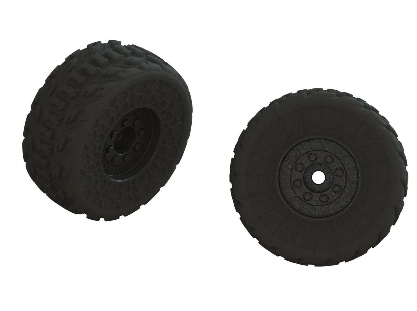 Arrma ARA550107 dBoots FIRETEAM Tire Set Glued (2)