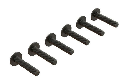 Arrma ARA727420 Flanged Button Head Screw M4x20mm (6) Kraton 4X4 8S Outcast 8S