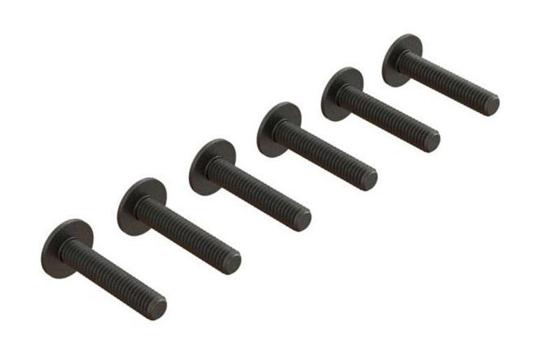 Arrma ARA727420 Flanged Button Head Screw M4x20mm (6) Kraton 4X4 8S Outcast 8S