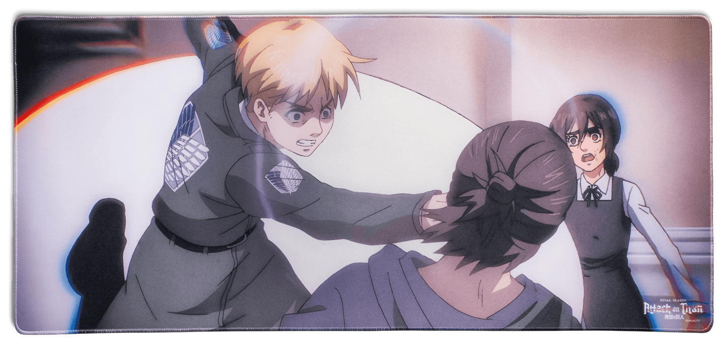 Attack on Titan Iconic Scenes Desk Mat
