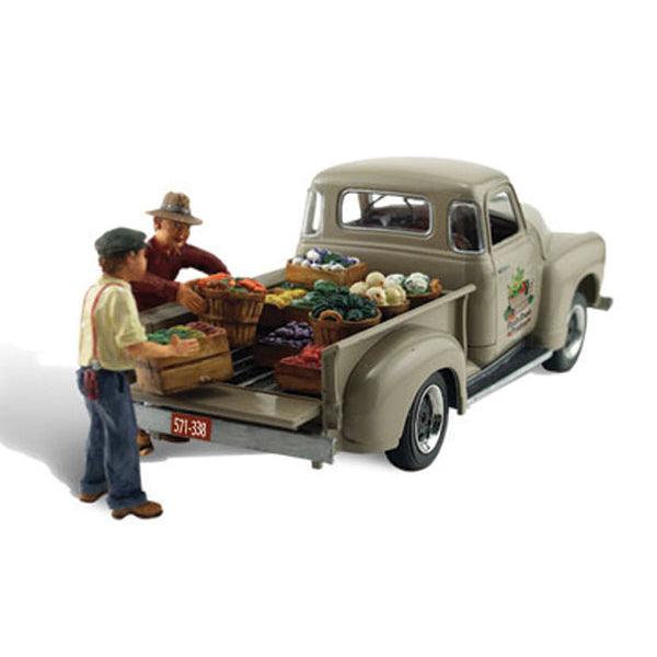 Woodland Scenics AS5346 N Paul's Fresh Produce Train Figure / Vehicle AutoScenes