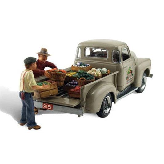Woodland Scenics AS5346 N Paul's Fresh Produce Train Figure / Vehicle AutoScenes