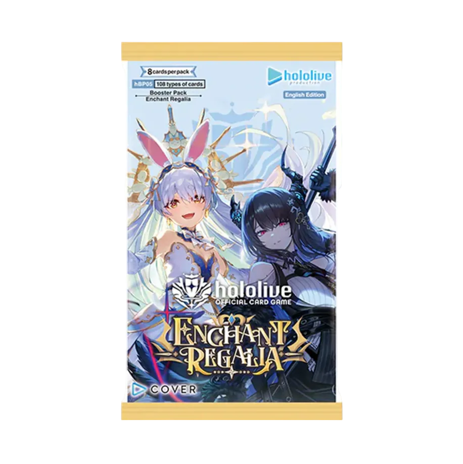 Hololive Official Card Game Enchant Regalia Booster Pack