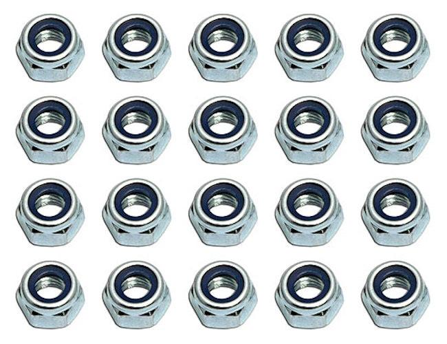 Team Associated 25218 Flanged M5 Locknuts (20)