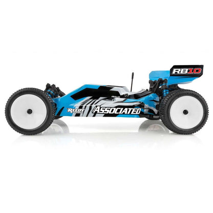 Team Associated ASC90031 RB10 RTR 1/10 Electric 2WD Brushless Buggy (Blue)
