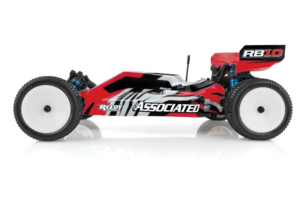 Team Associated 90032 RB10 1/10 Electric Off-Road 2wd Buggy RTR, Red
