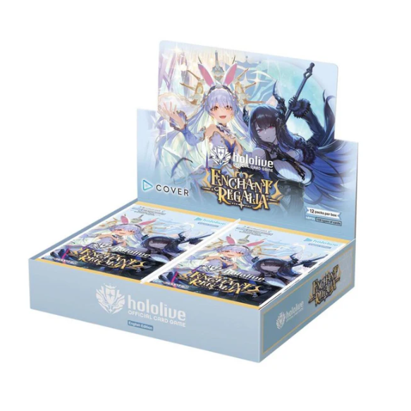 Hololive Official Card Game Enchant Regalia Booster Box