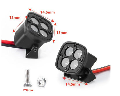 Powerhobby Roof Bright Lights LEDs for 1/10 Rock Crawler
