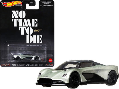 Aston Martin Valhalla Concept Light Green Metallic with Dark Green Top (James Bond 007) "No Time to Die" (2021) Movie Diecast Model Car by Hot Wheels  free shipping USA