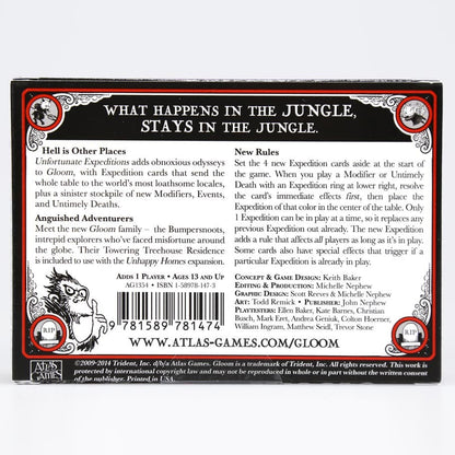 Gloom (2nd Edition): Unfortunate Expeditions