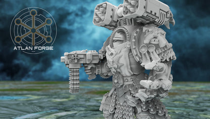 Templar Crusaders by Atlan Forge – 5-Man Modular Resin Printed Grimdark Squad (28/32mm)