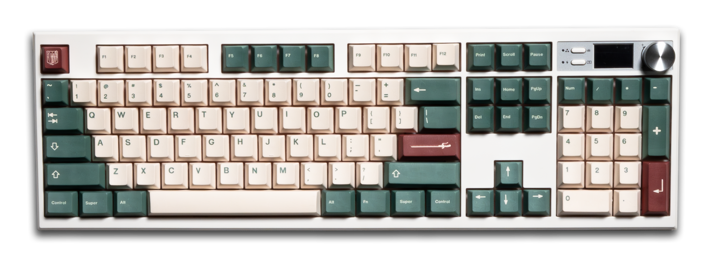 Attack on Titan PBT Keycaps