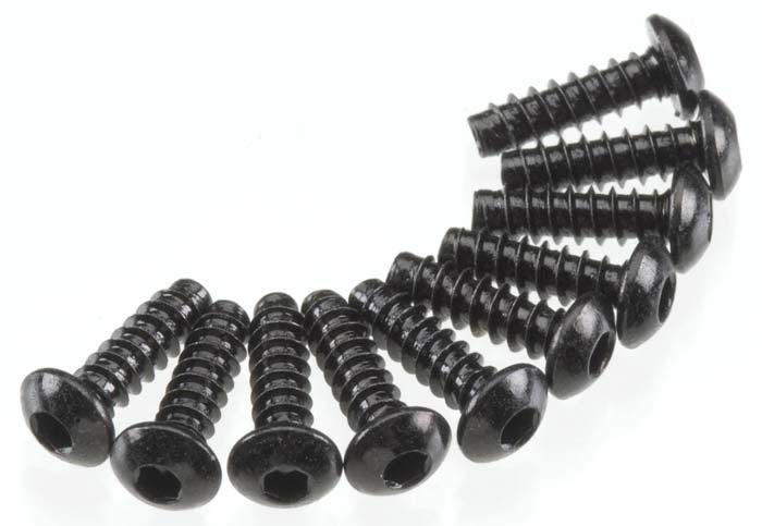 Axial AXA435 XR10 Wraith EXO Score SCX10 Hex 3x10mm Head Screws (10)