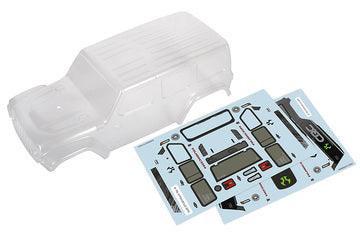 Axial AXI200000 2019 Jeep JLU CRC Body Clear & Precut SCX24