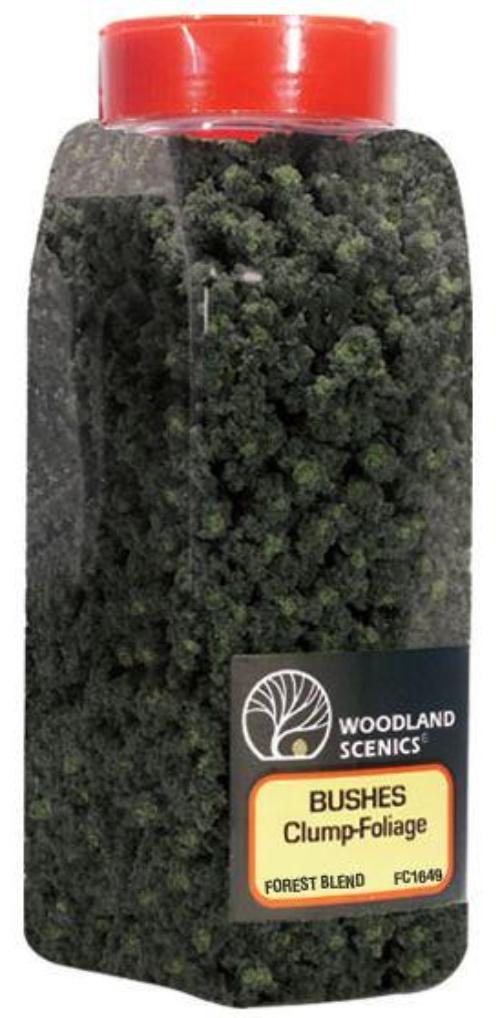 Woodland Scenics FC1649 N/HO Bushes Shaker Forest Blend 32 oz Train Scenery