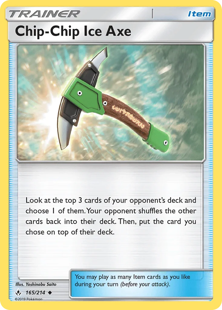 Chip-Chip Ice Axe (165/214) [Sun & Moon: Unbroken Bonds]