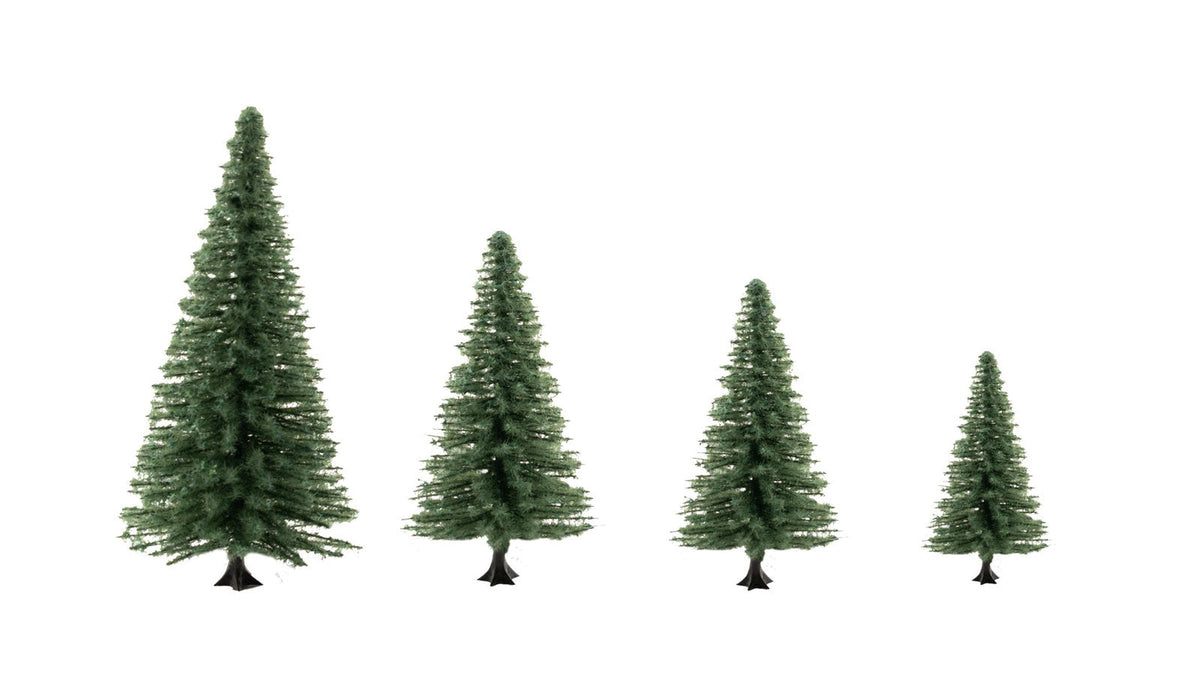 Noch 24623 HO/TT/N/Z Scale Mixed Forest Trees, 4-10 cm, 16-Pack