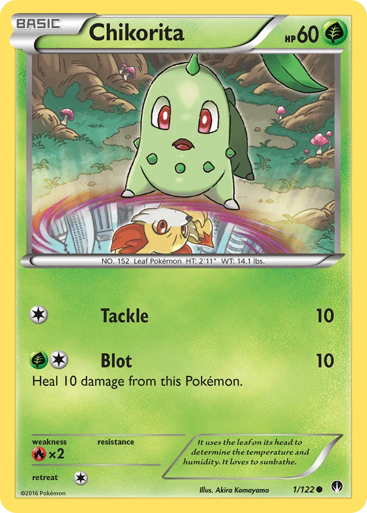Chikorita (1/122) [XY: BREAKpoint]