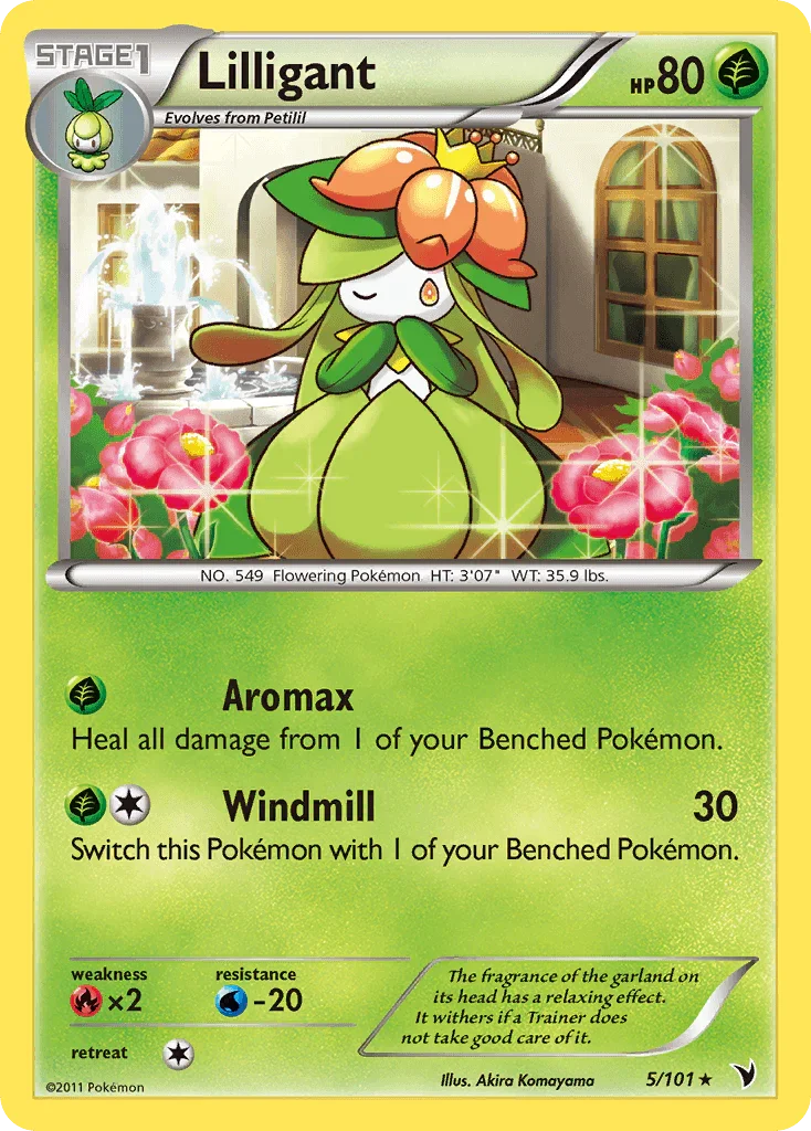 Lilligant (5/101) [Black & White: Noble Victories]