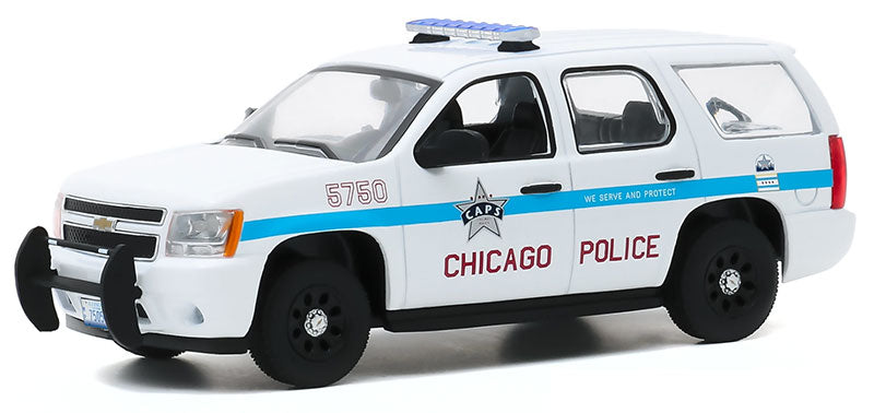 Greenlight 86183 1/43 City of Chicago Police 2010 Chevrolet Tahoe
