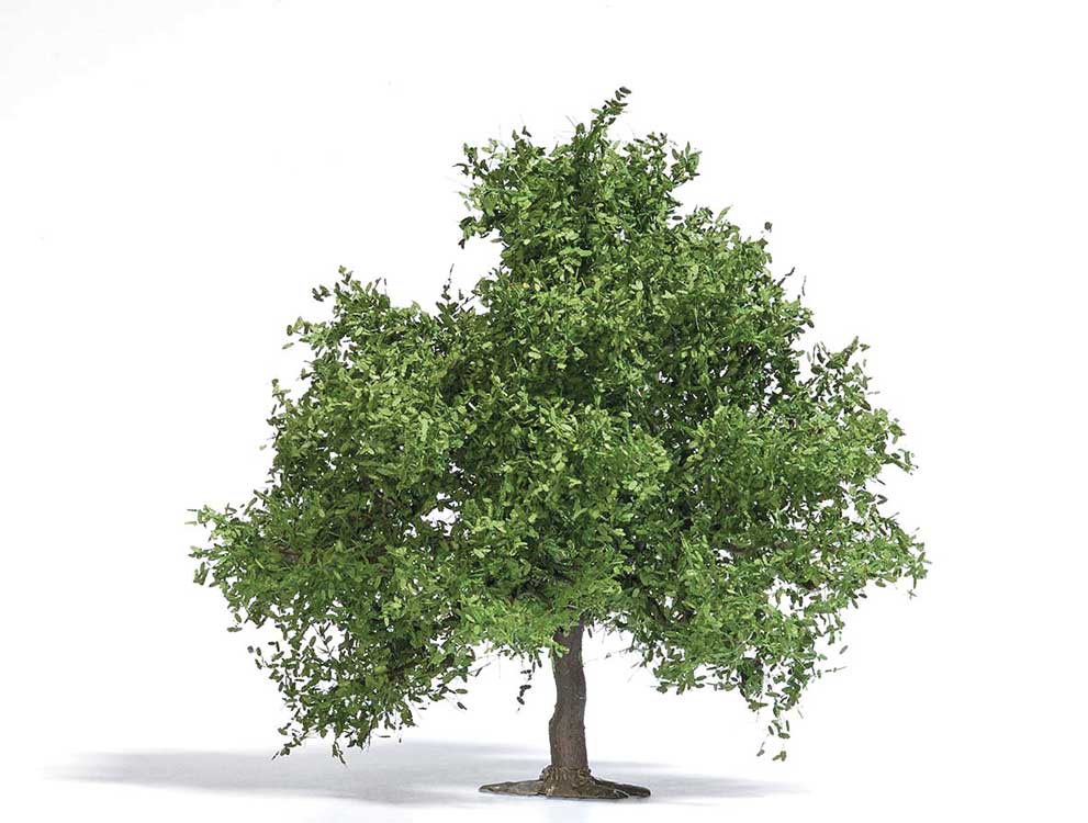Busch 3661 HO Scale Spring Oak-Fruit Tree - Exclusive -- 3-3/4" 9.5cm Tall