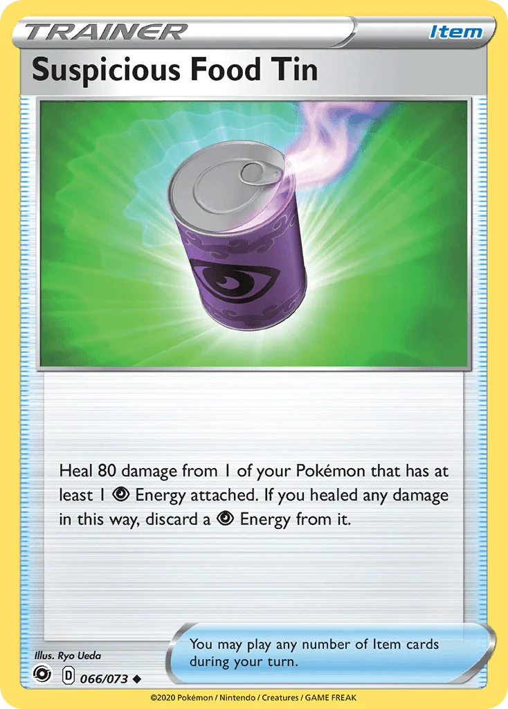 Suspicious Food Tin (066/073) [Sword & Shield: Champion's Path]