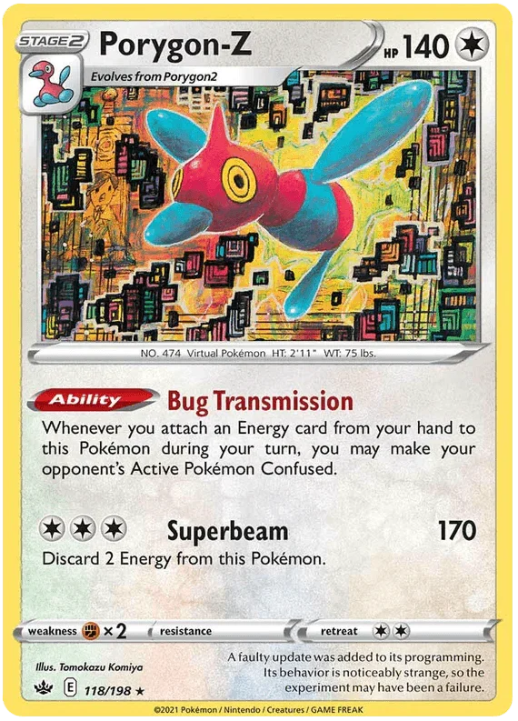 Porygon-Z (118/198) [Sword & Shield: Chilling Reign]