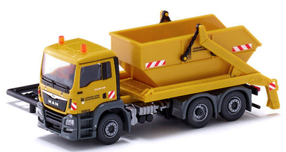 Wiking 067907 1/87 Leonhard Weiss MAN TGS Euro 6 Skip Loader